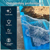 1.2 Gallons Epoxy Resin Kit -Crystal Clear Resin and Hardener Resin Epoxy kit,No Yellowing, No Bubbles Casting Resin Perfect for Jewelry Making Molds DPYRUI