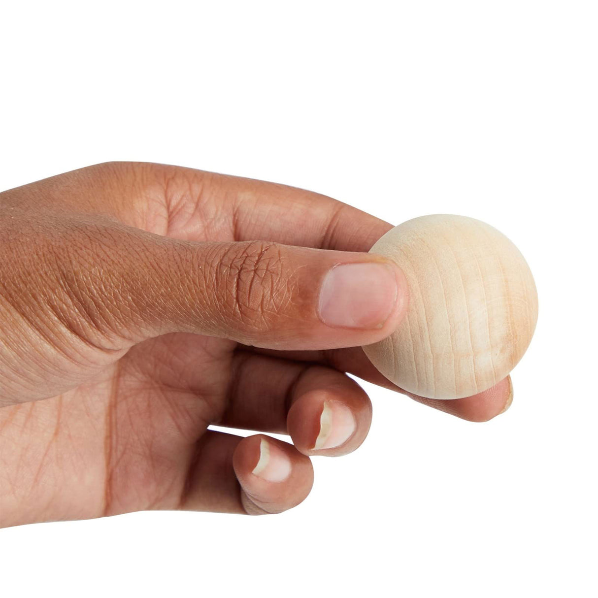 1.5 Inch Wooden Balls for Crafts, Unfinished Round Wood Spheres for DIY Projects (20 Pack) Juvale