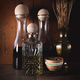 1.5 Inch Wooden Round Ball | DIY Decorative Wood Crafting Balls | Unfinished Wood Spheres | Decanter Wooden Ball Corks - by Craftpartsdirect.com| Bag Craftparts Direct