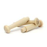 1.75-Inch Small Unfinished Shaker Pegs Includes Tenon Length of 1/4-Inch (10-Pack) - Balsam Point Workshop Balsam Point Workshop