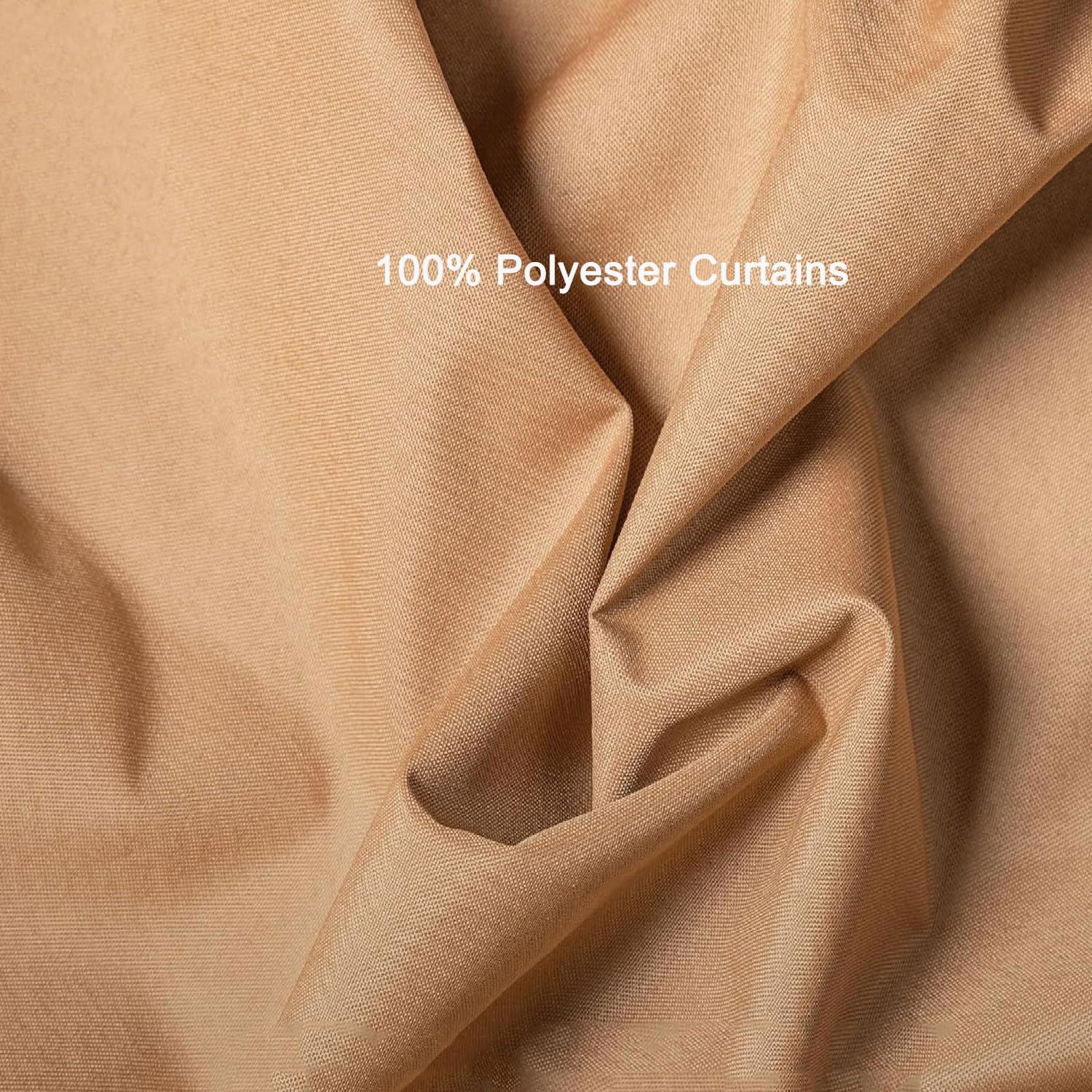 10-ft x 13-ft Gazebo Curtains,Privacy Replacement Sidewall 4-Panel Universal Shade Curtains Set,Protecting Side Walls (Only Curtain)-Khaki Zupoquk