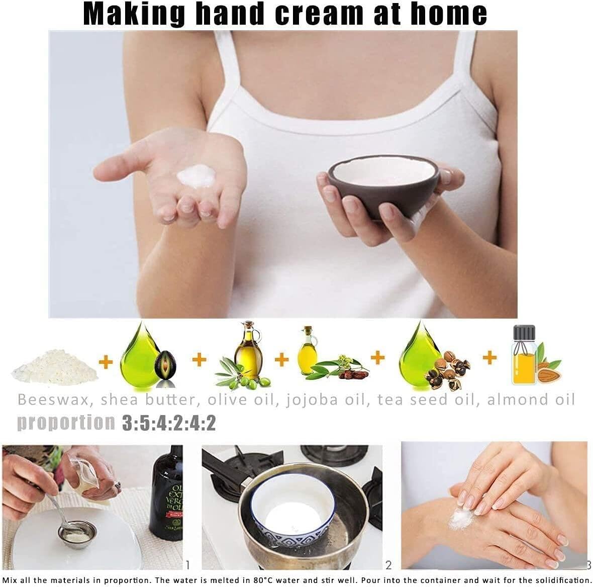 10 lb White Beeswax Pellets-Natural Beeswax- Candle Making Wax-Great for DIY Projects Home Care Products Cosmetics Soap Making Supplies pliadvbu