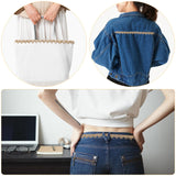 10 Yards Gold Heart Lace Trim Sequins Tassel Trims Embroidery Lace Ribbon Metallic Crafts Fabric Trim for Fabric Embroidered Wedding Bridal Party Clothes Accessories Bruislard