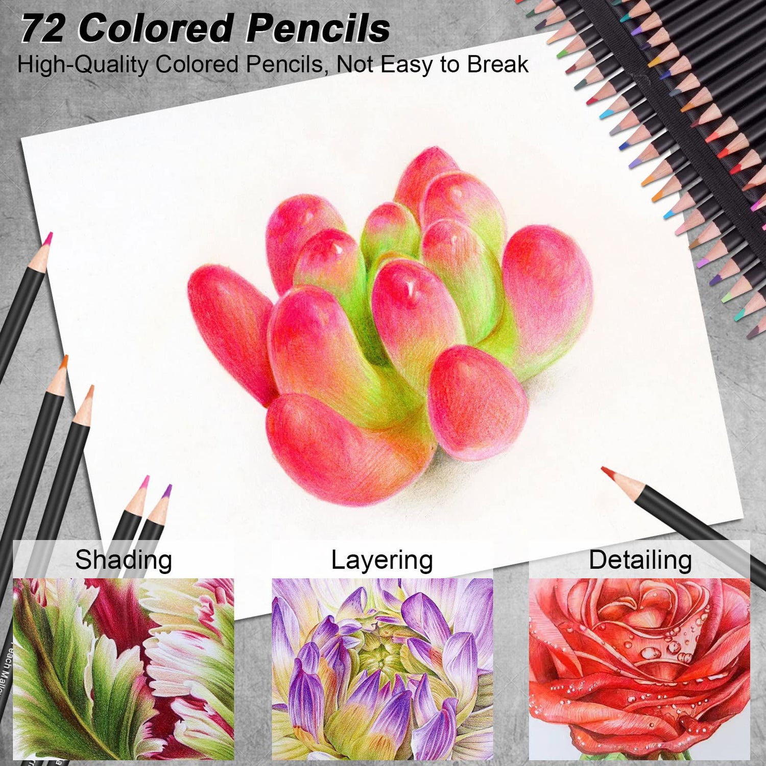 100-Pack Art Supplies for Adults Teens Kids Beginners, Artist Drawing Supplies Sketching Kit, Drawing Pencils Set with Gift Business Case, Diverse Swemos