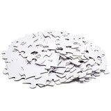 100-Piece DIY Make Your Own Jigsaw Puzzle Kit, Bulk Large Blank Puzzles to Draw on for Guest Book, Wedding, Party, Anniversary, Kids Birthday, Juvale
