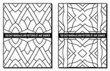 100 Easy Mandalas and Patterns: A Mandala Coloring Book for Adults with Fun, Simple, and Relaxing Coloring Pages (Easy Coloring Books) WoodArtSupply