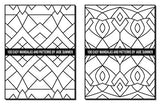 100 Easy Mandalas and Patterns: A Mandala Coloring Book for Adults with Fun, Simple, and Relaxing Coloring Pages (Easy Coloring Books) WoodArtSupply