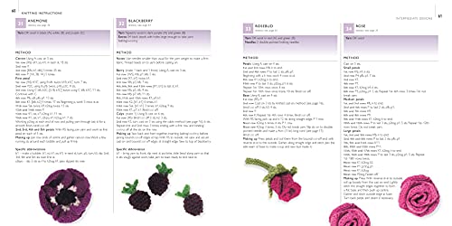 100 Flowers to Knit & Crochet: A collection of beautiful blooms for embellishing clothes, accessories, cushionsand throws WoodArtSupply