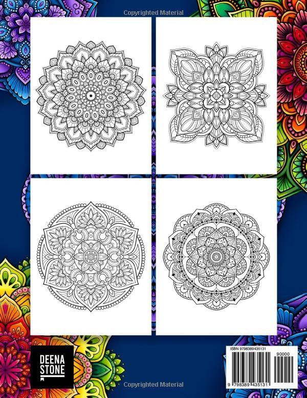 100 Mandalas: A Mandala Coloring Book for Adults with Beautiful Mandala Designs for Stress Relief, Relaxation, and Creativity Independently Published