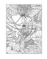 100 Wildlife Scenes: An Adult Coloring Book Featuring 100 Most Beautiful Wildlife Scenes with Animals, Birds and Flowers from Oceans, Jungles, Forests and Savannas WoodArtSupply