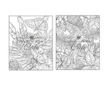 100 Wildlife Scenes: An Adult Coloring Book Featuring 100 Most Beautiful Wildlife Scenes with Animals, Birds and Flowers from Oceans, Jungles, Forests and Savannas WoodArtSupply