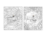 100 Wildlife Scenes: An Adult Coloring Book Featuring 100 Most Beautiful Wildlife Scenes with Animals, Birds and Flowers from Oceans, Jungles, Forests and Savannas WoodArtSupply