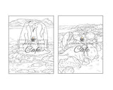 100 Wildlife Scenes: An Adult Coloring Book Featuring 100 Most Beautiful Wildlife Scenes with Animals, Birds and Flowers from Oceans, Jungles, Forests and Savannas WoodArtSupply