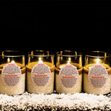 1000 Pcs Warning Labels, 1.5 Inch Safety Stickers for Candle Making DIY Jars, Brown XYSMZM