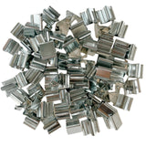 1000 PCS Wick Clip for Candle Making Wood Wick Holder Base Universal Wood Wick Clips Wooden Wicks Bases Metal Candle Wick Holders (Square) Harnico