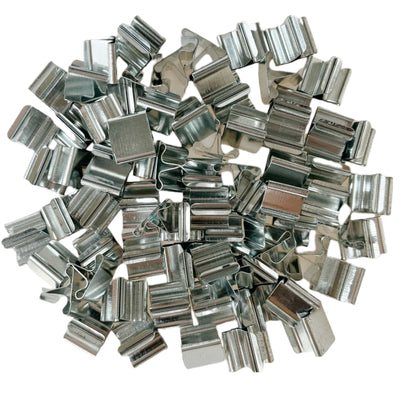 1000 PCS Wick Clip for Candle Making Wood Wick Holder Base Universal Wood Wick Clips Wooden Wicks Bases Metal Candle Wick Holders (Square)