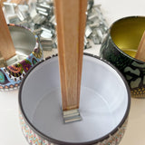 1000 PCS Wick Clip for Candle Making Wood Wick Holder Base Universal Wood Wick Clips Wooden Wicks Bases Metal Candle Wick Holders (Square) Harnico