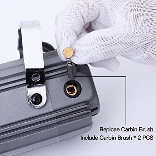 1000W 30000RPM Electric Flex Shaft Rotary Tool Foot Pedal Control Flex Shaft Hanging Grinder Carver Can Forward-Reverse Rotation, Multi-function Kit GESD