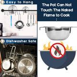 1000ML/1QT Double Boiler Chocolate Melting Pot, 304 Stainless Steel Candle Making Kit with Silicone Spatula for Chocolate, Candy, Candle, Soap, Wax Marsheepy