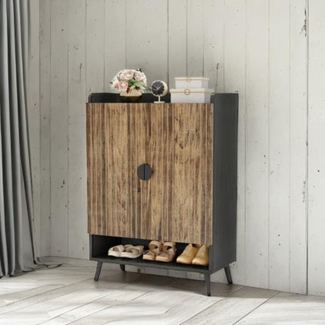 Shoe Cabinet With Doors, 7 Tier Storage Organizer HouseOfZazla