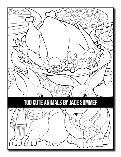 100 Cute Animals: An Adult Coloring Book with Dogs, Cats, Horses, Owls, Elephants, Monkeys, and Many More! WoodArtSupply