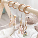 100 PCS 5 Sizes Natural Wood Rings, Unfinished Smooth Wooden Ring, Wood Circles forCraft, Ring Pendant and Connectors Jewelry Making (100pcs-5 Sizes) Fantasyon