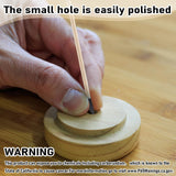 100 Pack Sanding Sticks Matchsticks Sanding Twigs Fine Detailing Sanding Sticks for Plastic Models Wood Hobby, 280 Grit, 5.4 x 0.2 Inch Honoson