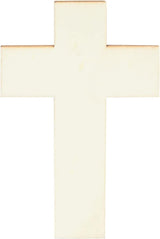 100 Pack Unfinished Wooden Crosses for Crafts, Bulk Cross Sunday School, DIY Projects (4.1 X 2.6 In) WoodArtSupply