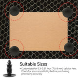 100 Pcs Honeycomb Laser Bed Fixing Kit, Honeycomb Pins for Laser Engraver Machines, Laser Engraver Accessories for 7.5mm Honeycomb Grid Replaces Honeycomb Laser Bed Accessories Nufiwra