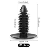 100 Pcs Honeycomb Laser Bed Fixing Kit, Honeycomb Pins for Laser Engraver Machines, Laser Engraver Accessories for 7.5mm Honeycomb Grid Replaces Honeycomb Laser Bed Accessories Nufiwra