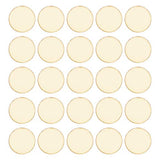 100 Pcs Unfinished Wood Circles 1.25 Inches Small Round Wooden Discs Wood Pieces for Crafts Christmas Ornaments Centerpieces Wedding Decor SEWACC