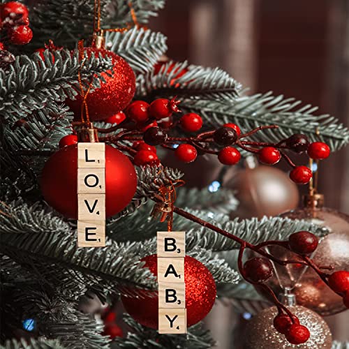 100 Pcs Wood Blank Letter Tiles, XYSMZM Wooden Blank Scrabble Tiles for DIY Craft Supplies Decoration XYSMZM