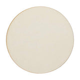 100 Pieces 4 Inch Wooden Circles, Unfinished Round Wooden Cutouts, Natural Round Wood Slices for Drinks, DIY Crafts, Coaster, Painting, Staining, Ziqi
