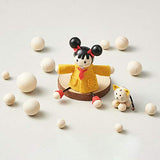 100 Pieces Round Wooden Ball Small Wood Craft Balls Natural Unfinished Wood Balls Wooden Spheres for DIY Projects Building, Kids Arts Crafts Toy, 3/8 Yitokmc