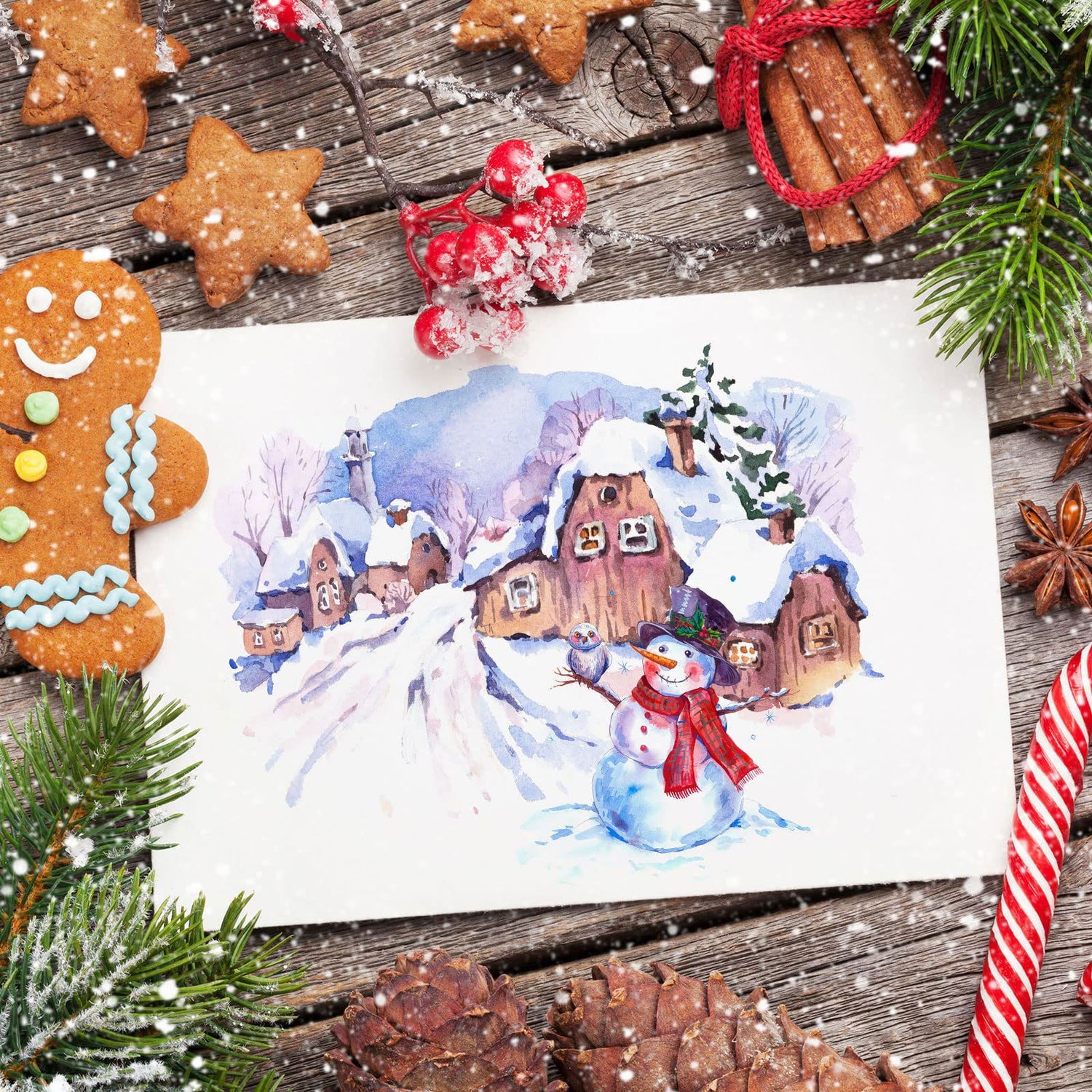 100 Pieces Watercolor Paper 140 lb/ 300 GSM Heavyweight Art Paint Paper White Water Coloring Paint Paper for Artist and Kids (9 x 12 Inch) Sabary