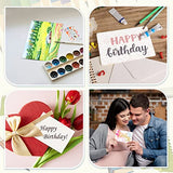 100 Sheet Blank Watercolor Cards with Envelopes, 140 LB / 300 GSM Heavyweight White Blank Cards 4 x 6 Inch Watercolor Cardstock Paper Bulk for SAVITA