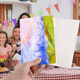 100 Sheet Blank Watercolor Cards with Envelopes, 140 LB / 300 GSM Heavyweight White Blank Cards 4 x 6 Inch Watercolor Cardstock Paper Bulk for SAVITA