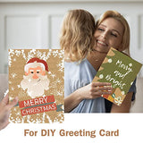 100 Sheets Kraft Paper Brown Cardstock 8.5 x 11, Goefun 80lb Card Stock Printer Paper for Invitations, Menus, Crafts, DIY Cards Goefun