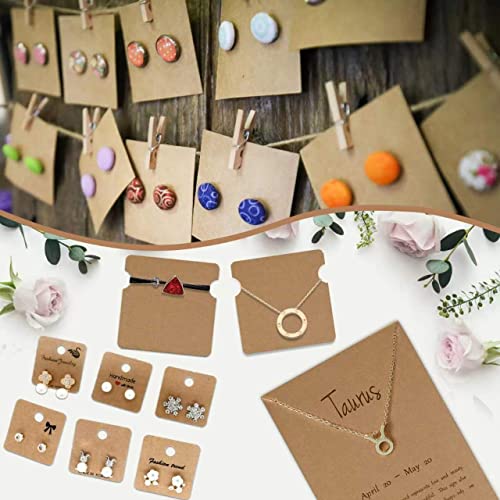 100 Sheets Kraft Paper Brown Cardstock 8.5 x 11, Goefun 80lb Card Stock Printer Paper for Invitations, Menus, Crafts, DIY Cards Goefun