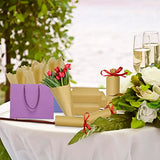 100 Sheets Kraft Tissue Paper - Artdly 14 x 20 Inches Recyclable Brown Wrapping Paper Bulk for Weddings Birthday DIY Project Christmas Gift Wrapping Artdly