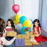 100 Sheets Kraft Tissue Paper - Artdly 14 x 20 Inches Recyclable Brown Wrapping Paper Bulk for Weddings Birthday DIY Project Christmas Gift Wrapping Artdly