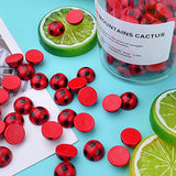 100pcs 15 mm Half Wooden Balls Plaid Wood Beads Mini Hemisphere Wood Craft Balls Natural Rustic Unfinished Split Farmhouse Wooden Beads for DIY Hmjpng