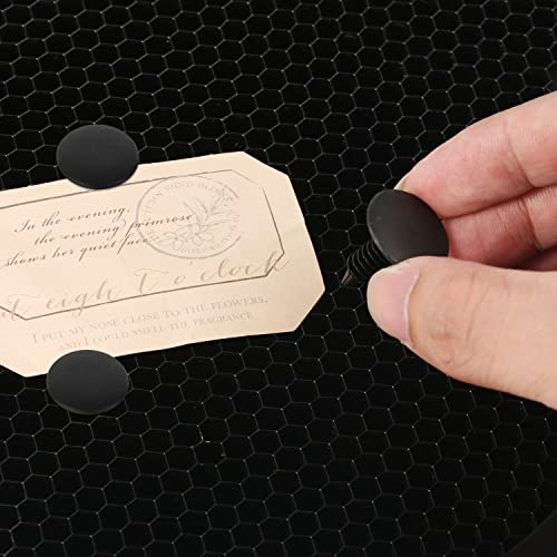 100pcs Honeycomb Pins, Honeycomb Laser Bed Clamps Fixing Needle Laser Engraver Accessories for 7.5mm Honeycomb Grid Replaces Honeycomb Laser Bed SAVITA