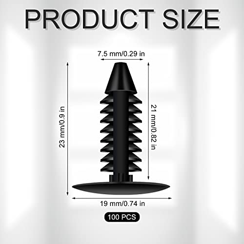 100pcs Honeycomb Pins, Honeycomb Laser Bed Clamps Fixing Needle Laser Engraver Accessories for 7.5mm Honeycomb Grid Replaces Honeycomb Laser Bed SAVITA