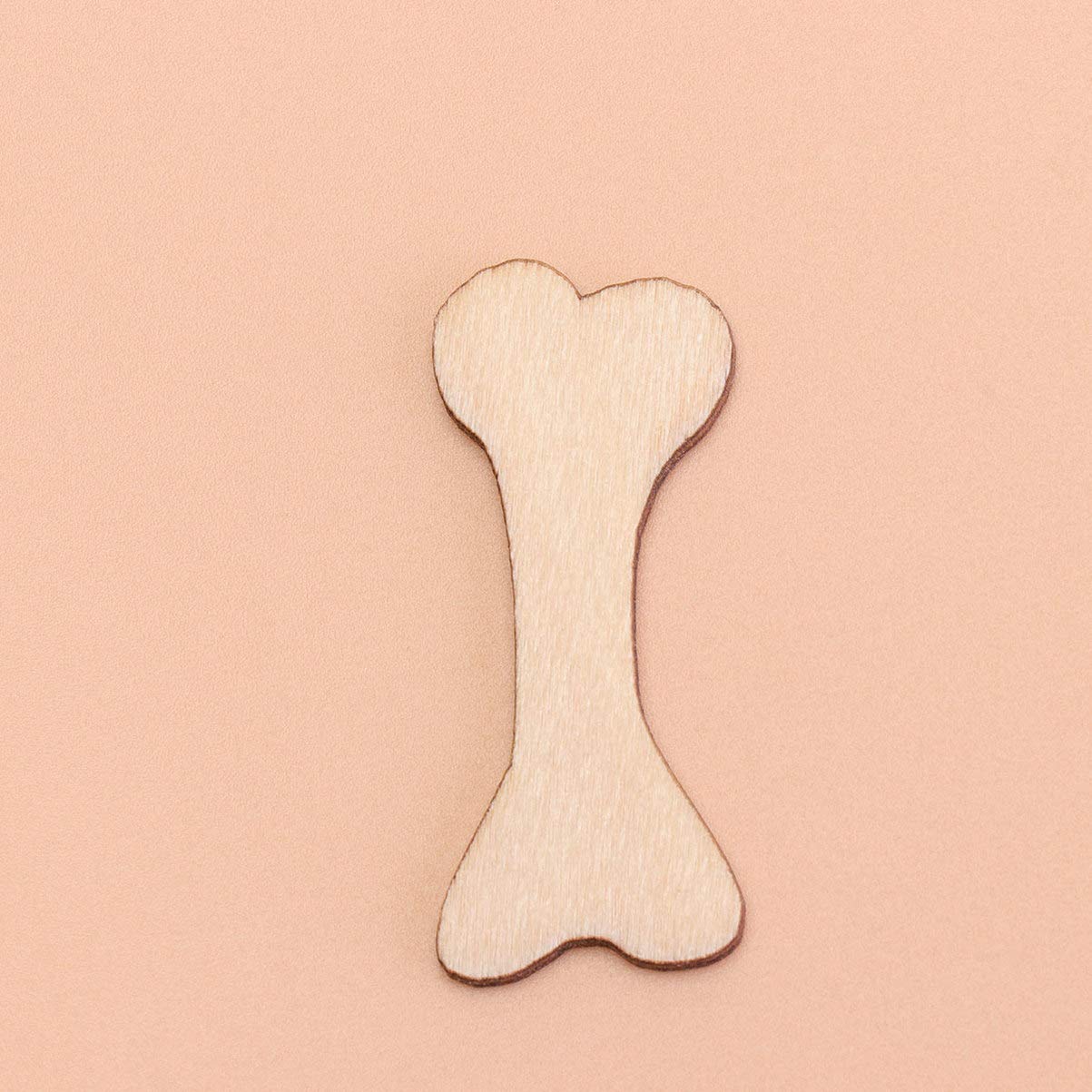 100pcs Pieces Wooden Crafts Nativity Craft Unfinished Wood Ornaments Nativity Ornaments Christmas Ornaments Wooden Chips Wood Crafts Decor Wooden DIY Amosfun