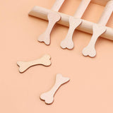 100pcs Pieces Wooden Crafts Nativity Craft Unfinished Wood Ornaments Nativity Ornaments Christmas Ornaments Wooden Chips Wood Crafts Decor Wooden DIY Amosfun