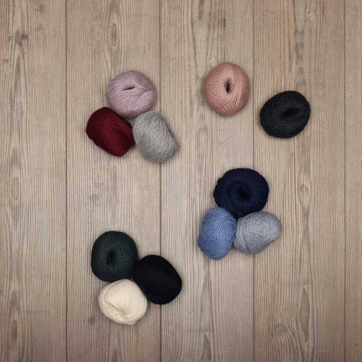 100% Baby Alpaca Yarn Wool Set of 3 Skeins Bulky Weight - Made in Peru - Heavenly Soft and Perfect for Knitting and Crocheting (Denim Blue, Bulky) Alpaca Warehouse