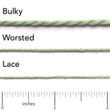 100% Baby Alpaca Yarn Wool Set of 3 Skeins Bulky Weight - Made in Peru - Heavenly Soft and Perfect for Knitting and Crocheting (Denim Blue, Bulky) Alpaca Warehouse