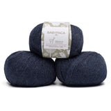 100% Baby Alpaca Yarn Wool Set of 3 Skeins DK Weight - Made in Peru - Heavenly Soft and Perfect for Knitting and Crocheting (Blue Jean, DK) Alpaca Warehouse