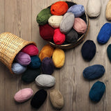 100% Pure Wool Yarn Superwash Set of 3 Skeins (150 Grams) DK Weight - Sourced Directly from Peru - Heavenly Soft and Perfect for Knitting and Crocheting (Antique Rose) Alpaca Warehouse